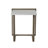 Collection de tables d'appoint 4 pièces Timeothy, blanc