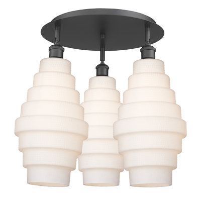 Beraldo Glass Flush Mount