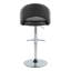 Tabouret de bar réglable Resme avec repose-pieds en T arrondi (ensemble de 2)-121972421-128126495