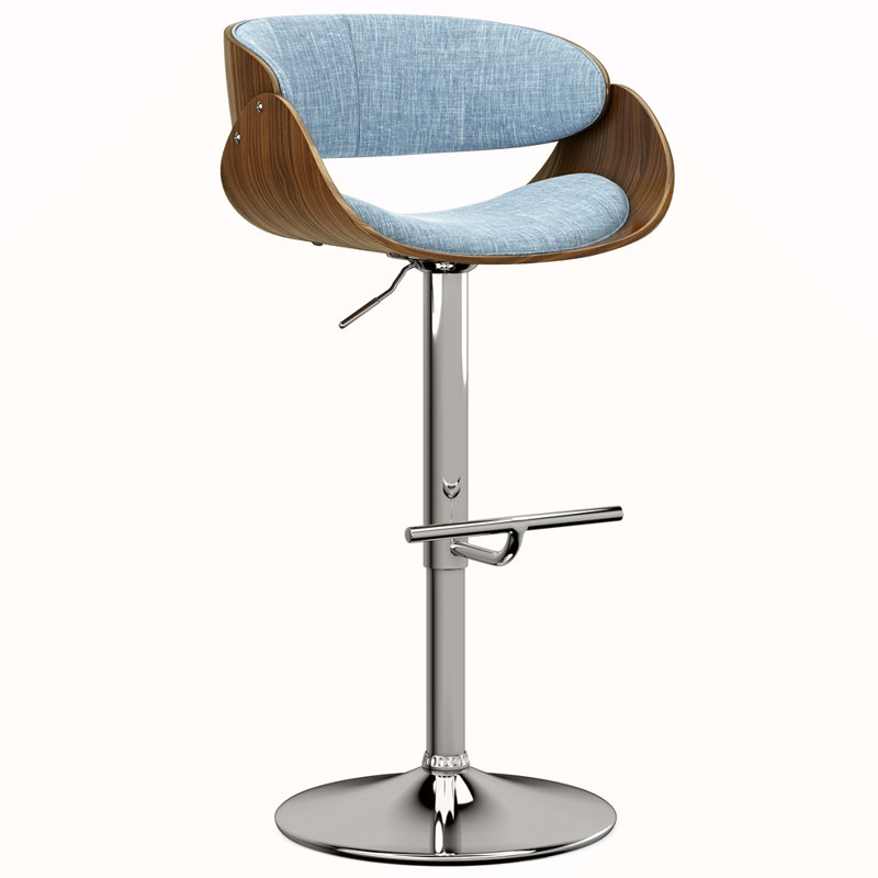 Adjustable Swivel Bar Stool
