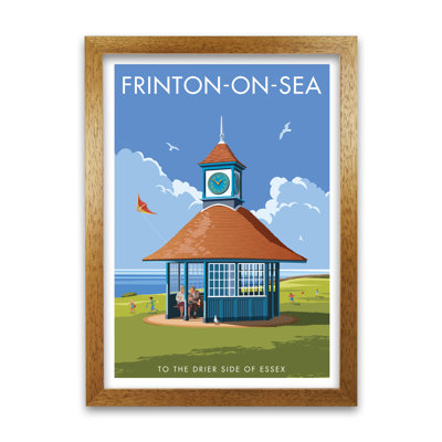 Frinton Clock by Stephen Millership - Print