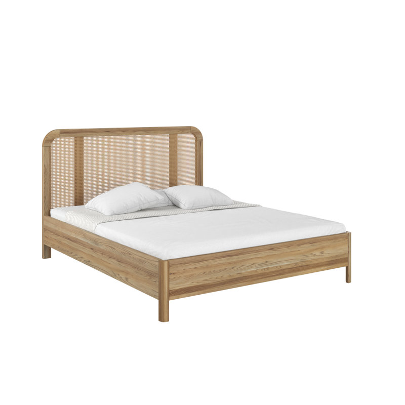 Shawny Bed, Retro Oil, European Kingsize (160 x 200cm)