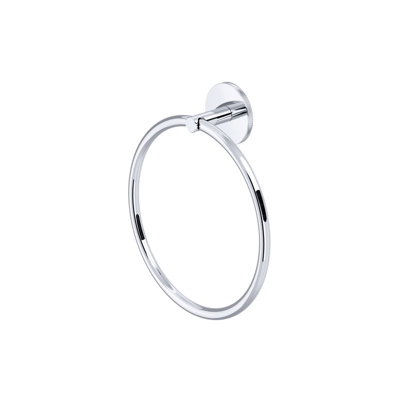Amahle Towel Ring, Polished Chrome