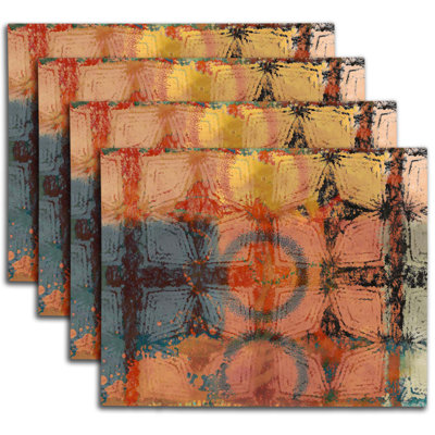Napperon abstrait en polyester