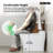 HOROW Calla Smart Heated Toilet with Auto Flush, Heated Elongated Seat, Foot Sensor Operation and Power-Off Flush