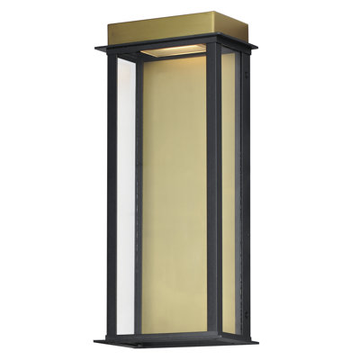 Aluminum, Glass, Stainless Steel LED Wall Light