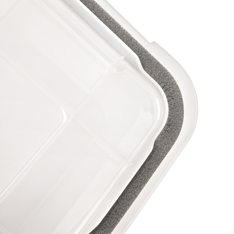 103 Qt./26 Gal. Weatherproof Storage Tote in Clear