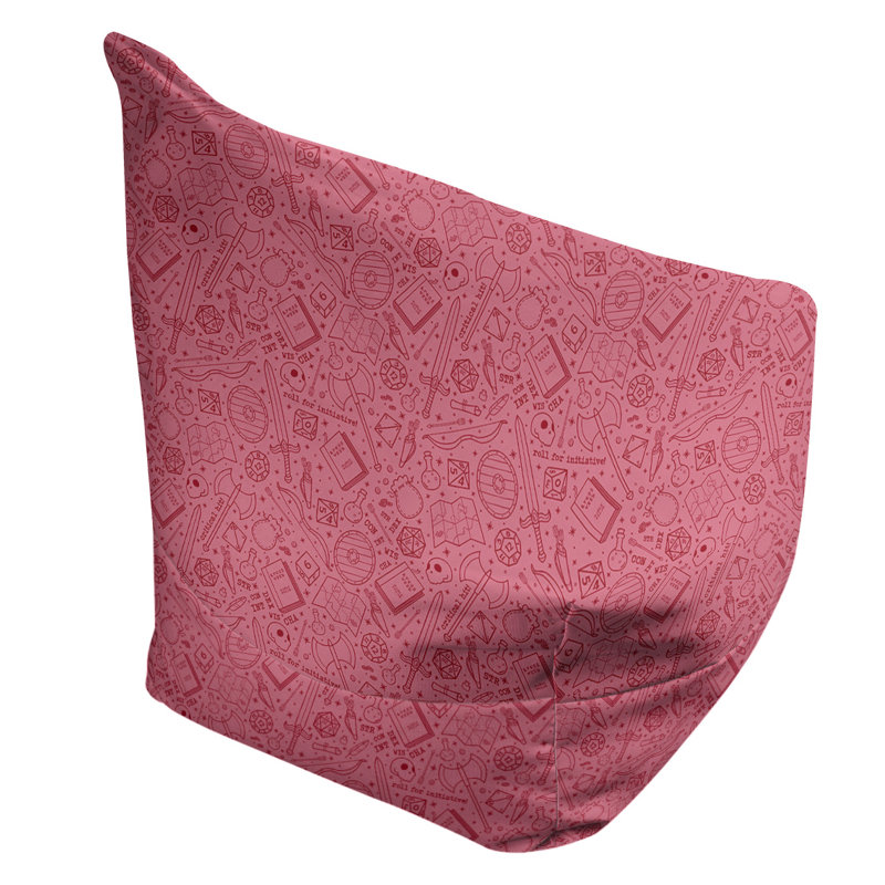 Sac de pois Leffel, Pas de bourre, rouge, H 86 po x L 2 po x P 43 po
