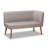 Chapalet Upholstered Dining Set with Fixed Table