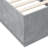 Vidaxl Bed Frame With LED Lights Concrete Grey Engineered Wood-458756217