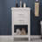 Eakins 20 " W Freestanding Standard Free Standing 1 Single Vanity Bathroom Vanity With Porcelain Top-190928030