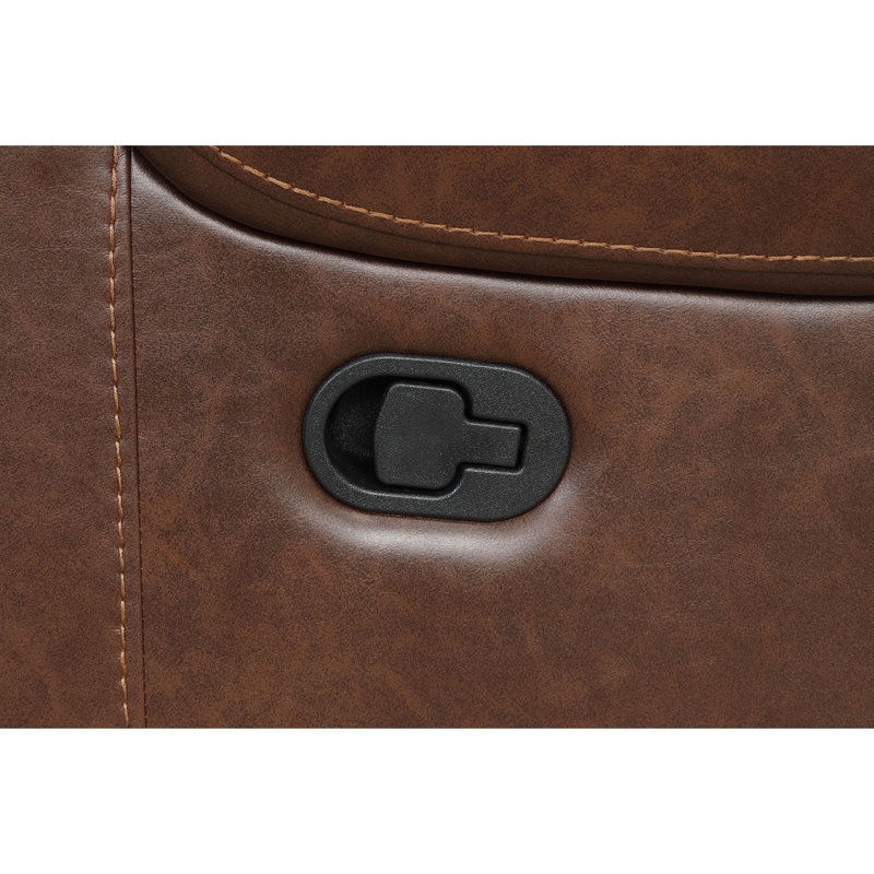 Fauteuil inclinable manuel de style transitionnel