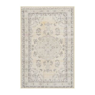 Tapis oriental beige / gris