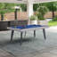 Playcraft Santorini 82" Outdoor Slate Pool Table with Dining Top and 2 Benches