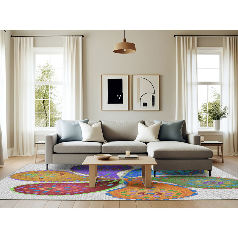 Kingsview Paisley Indoor Rug, Rectangle 6' x 9'