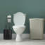 Blue Donuts Metal Toilet Brush Set-55332449