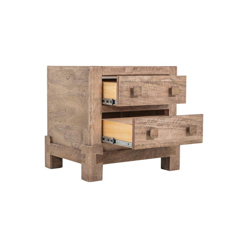 Atenas 3-Piece Bedroom Set (Bed With 2-Nightstands), King