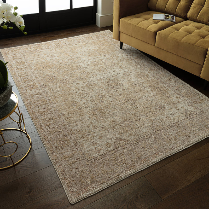 Madeleine Vintage Beige Area Rug, Rectangle 120 x 160 cm