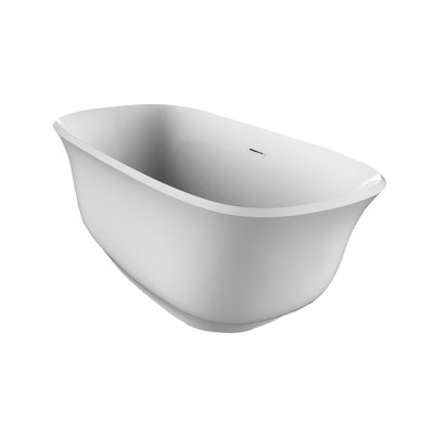 Ceres 59'' x 30.75'' Soaking Acrylic Bathtub