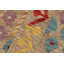 Tapis de couloir brun / bleu / rouge en laine 2 pi 9 po x 6 pi 4 po Riccio