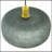 Pendant Lamp - Black Sprayed And Gold