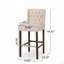 Tabouret de bar 30 po à oreilles capitonné Counter Heith-499587210