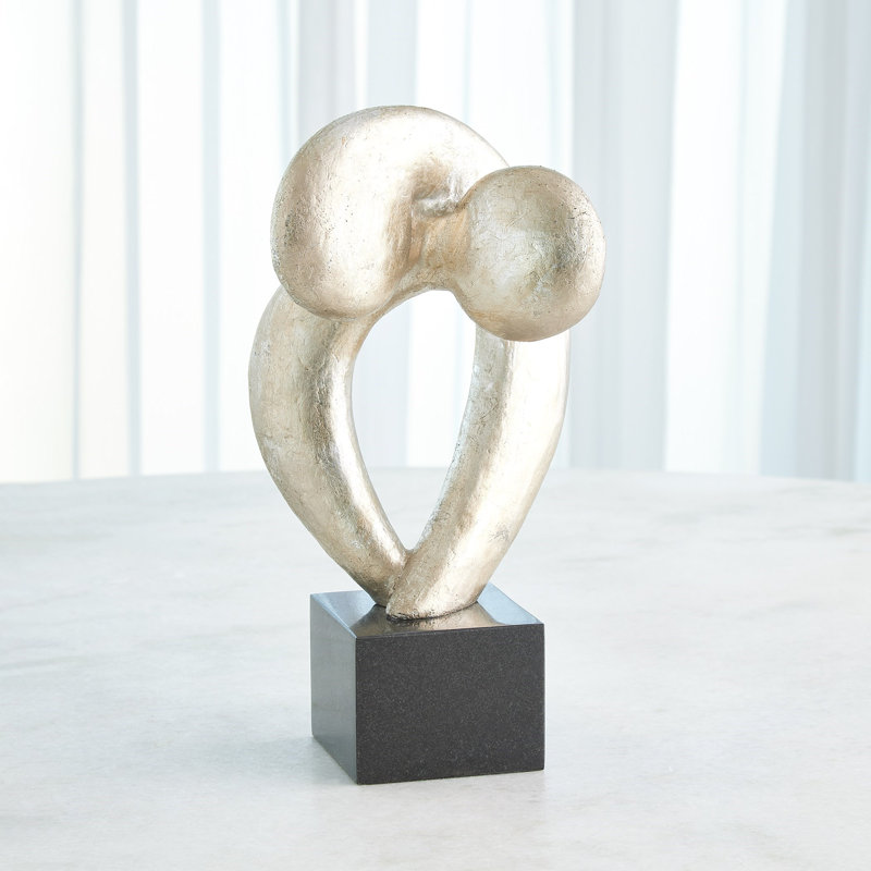 Align Sculpture-Silver Leaf