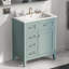 Meuble-lavabo 30 po avec lavabo en céramique-1037009897