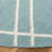 Rodgers Hand Woven Flat Weave Wool/Cotton Geometric Rug in Blue-1799634935