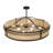 Sargent 8 - Light Dimmable Drum Chandelier