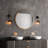 Dimmable Armed Sconce
