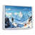 Cadre flottant blanc