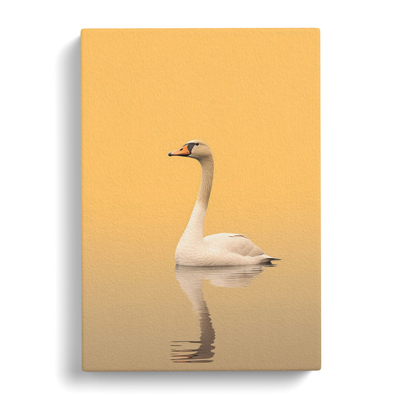 Goose Minimalism - Print, 50cm H x 35cm W x 3cm D