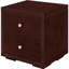 Table de chevet 2 tiroirs en bois-87358539