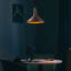 Luminaire suspendu conique à 1 lumière Kriner