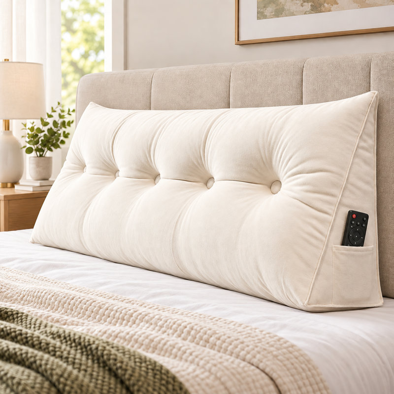 Upholstered No Headboard Design Headboard