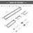 Stainless Steel Bathroom Hardware Set - 4-Piece Towel Bar, Holder, And Racks-109616652
