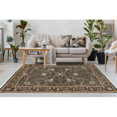 Pak-Persian Ghizlane Black Rug