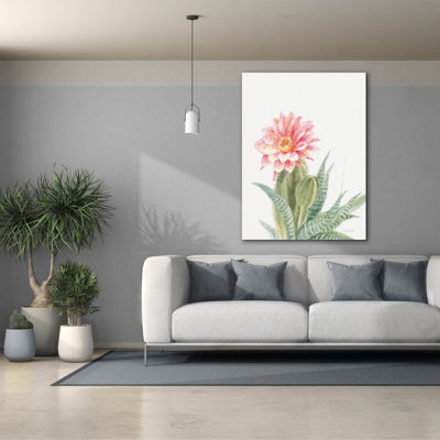 Epic Graffiti 'Pastel Desert 2'  by Danhui Nai Canvas Wall Art