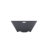 Portland 27" Round Concrete Fire Bowl With Propane Tank Cover Stand-110782574-110782576