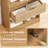 Bookcase w/Drawer, Multifunctional Open Bookshelf, Storage Organizer-129039330