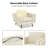 39.3'' Wide Upholstered Accent Chair With Solid Wood Legs-718318073