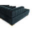 Canapé modulaire double en velours U-569096137