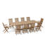 Valencia 11 Piece Teak Dining Set-2144442664