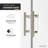 60'' - W x 70'' H Double Added Door Framed Shower Door with-83388773