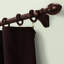 Wing Wood Egg Finials for 1-3/8 in. Curtain Rod-1170945392