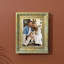 Cadre photo orné antique 3 pièces 5 "x 7" avec support de table et crochets muraux