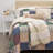 Ensemble de courtepointe en coton 3 pièces Rustic Paisley-100750927