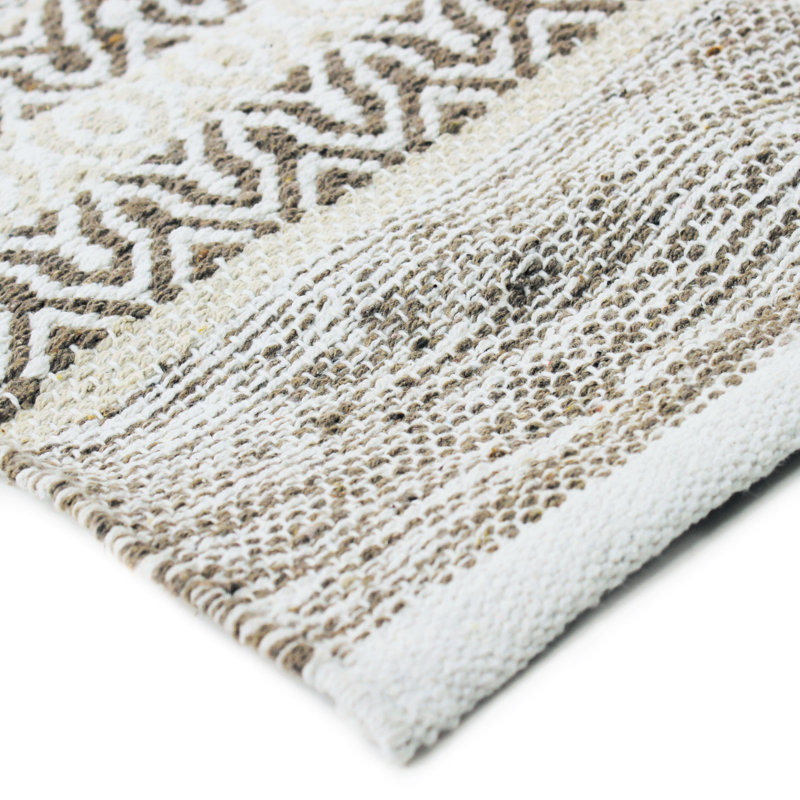 Willena Striped Hand Woven Area Rug, Rectangle 160 x 230cm