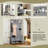 Versatile Hall Tree 16.5" W with Bench for Shoes,Coats and Bags-1526126377
